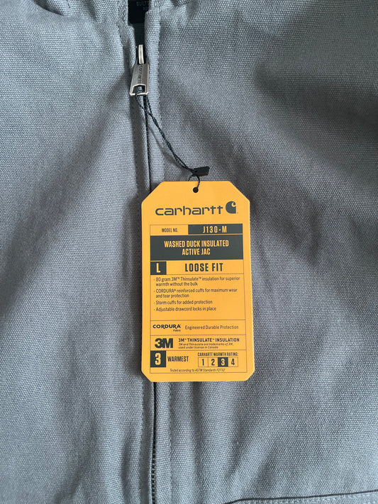 Carhartt Washed Duck Insulated Active Jac